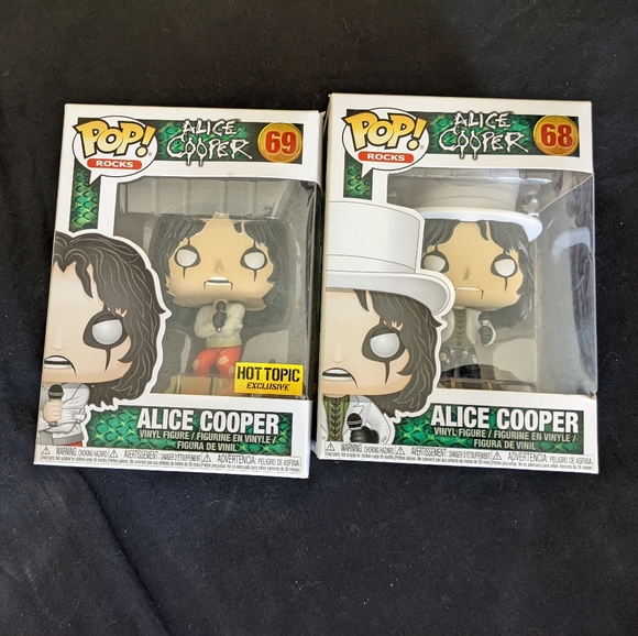 Funko pop Alice Cooper set